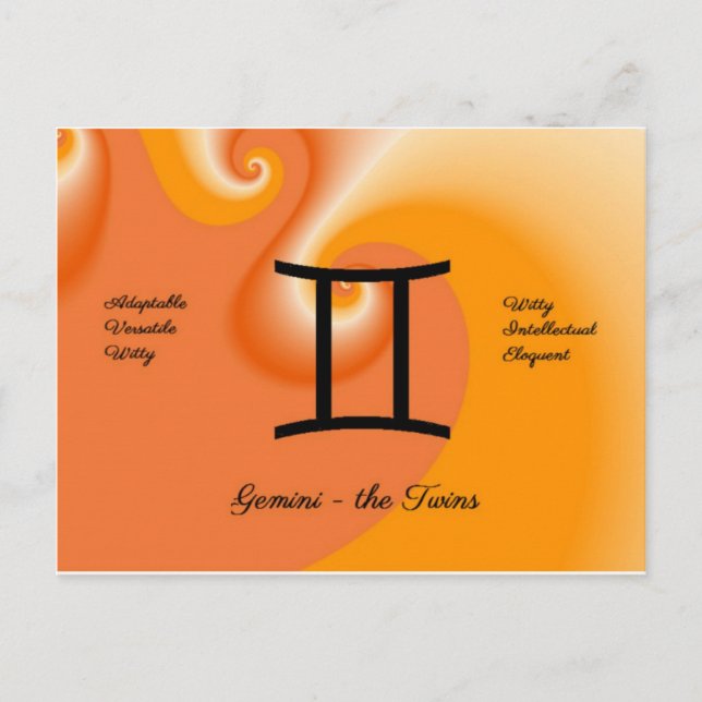 Gemini Postcard (Front)