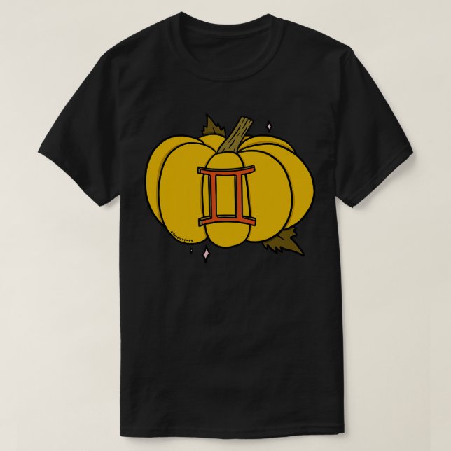 Gemini Pumpkin T-Shirt (Design Front)