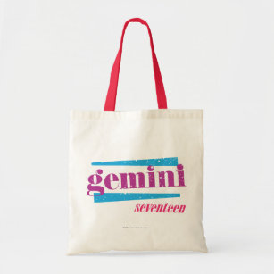 Gemini Purple Tote Bag
