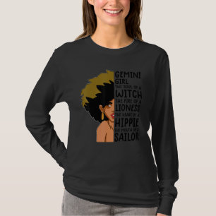Gemini Queen For Women Astrology Zodiac Gemini Gi T-Shirt