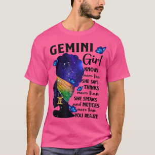 Gemini Queen Sweet As Candy Birthday Gift For Blac T-Shirt