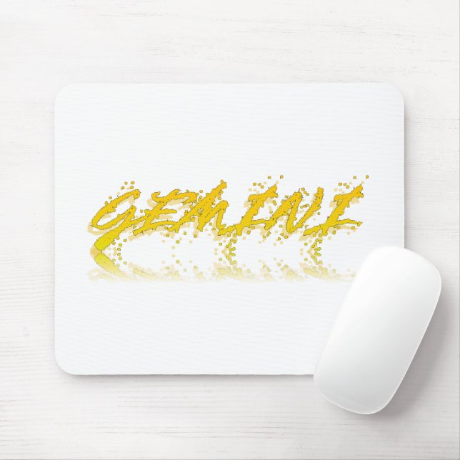 Gemini Reflection Mouse Mat (With Mouse)