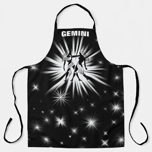 Gemini sign apron (Front)