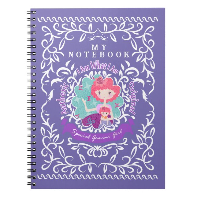 Gemini Sign. Notebook (Front)