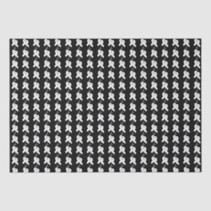 Gemini Silhouette Wrapping Paper