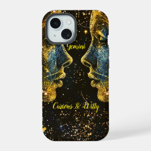 Gemini star sign iPhone 15 case