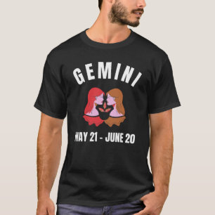 Gemini star sign T-Shirt
