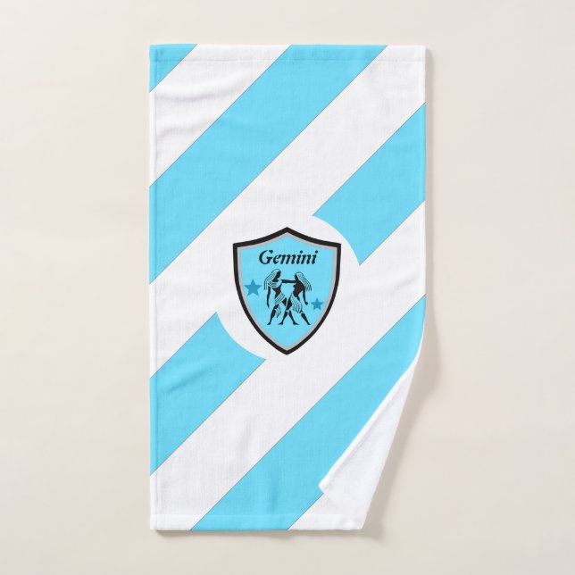 Gemini symbol  hand towel (Hand Towel)