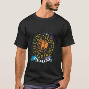 Gemini Symbol Horoscope Zodiac Symbol Stars Gemini T-Shirt