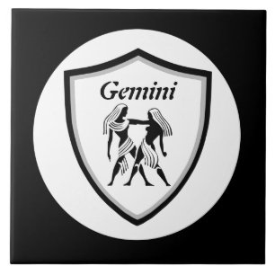 Gemini symbol tile