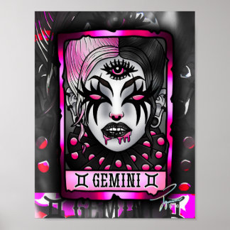 Gemini Tarot Poster