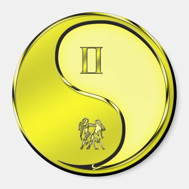 Gemini the Twins Magnet (Front)