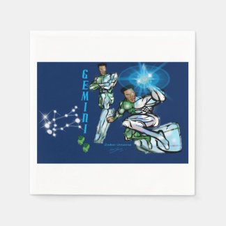 Gemini Theme birthday party favour Paper Napkin