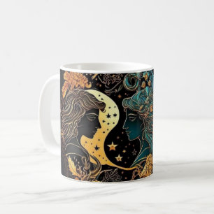 Gemini-Themed Nutritional Value Coffee Mug