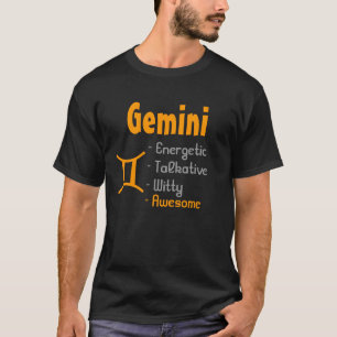 Gemini Traits Astrology T-Shirt