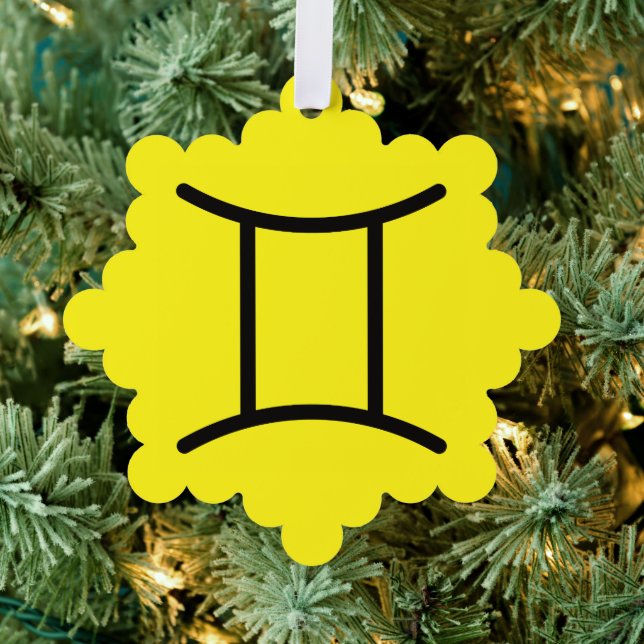 Gemini Tree Decoration Card (Insitu (Tree))