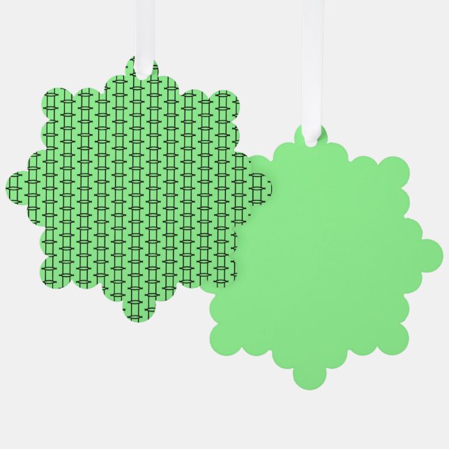Gemini Tree Decoration Card (Front/Back)