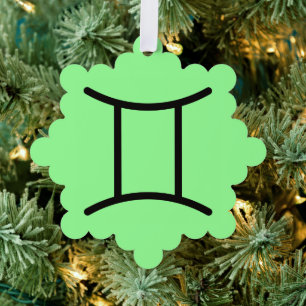 Gemini Tree Decoration Card