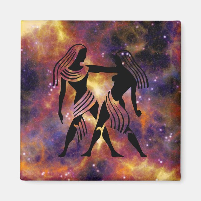 gemini twins magnet (Front)