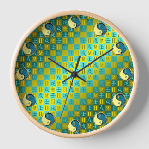 Gemini & Water Dog Clock