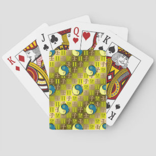 Gemini & Water Rat Playing Cards