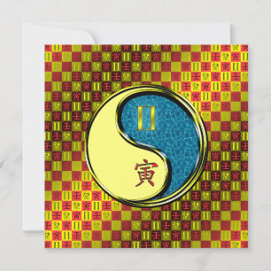 Gemini & Water Tiger Card