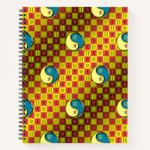 Gemini & Water Tiger Notebook