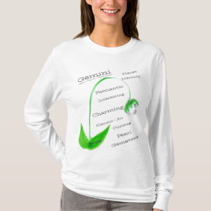 Gemini Wearable Birthday Horoscope T-Shirt