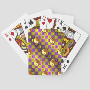 Gemini & Wood Boar Playing Cards