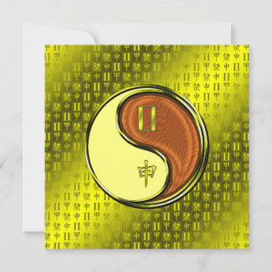 Gemini & Wood Monkey Card