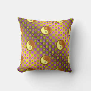 Gemini & Wood Rooster Cushion