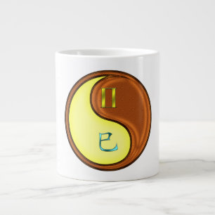 Gemini & Wood Snake Large Coffee Mug