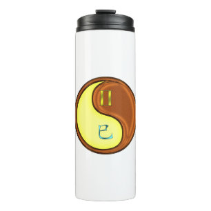 Gemini & Wood Snake Thermal Tumbler