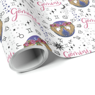 Gemini Wrapping Paper