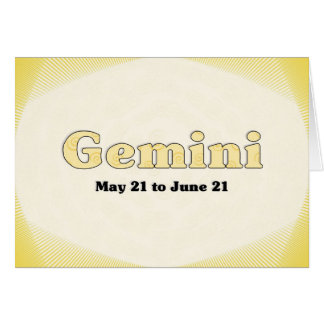 Gemini Zodiac