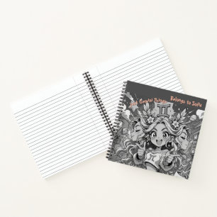 Gemini Zodiac Anime Creative Square Journal