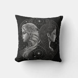 Gemini Zodiac Astrological Cushion
