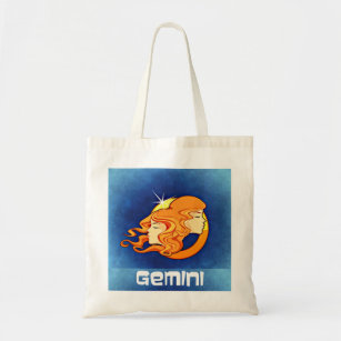 Gemini Zodiac Astrology Symbol Tote Bag