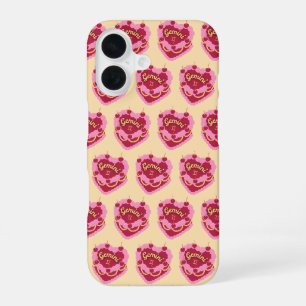 Gemini Zodiac Coquette Heart Birthday Cake iPhone 16 Case