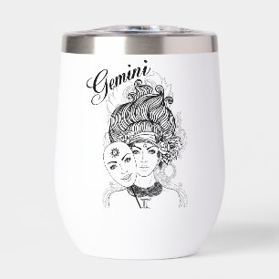 Gemini Zodiac Design