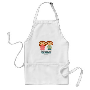 Gemini Zodiac for kids Standard Apron