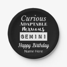 Gemini Zodiac Fun Characteristics Birthday