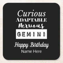 Gemini Zodiac Fun Characteristics Birthday