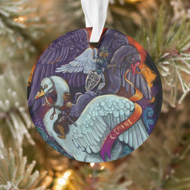 Gemini~zodiac Ornament (Tree)