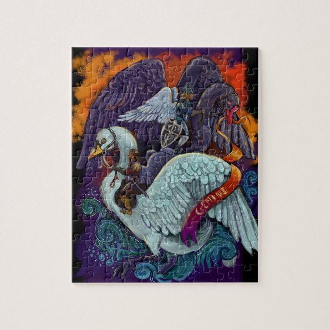 Gemini~zodiac puzzle (Vertical)