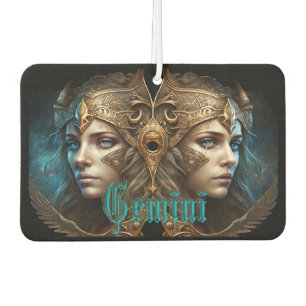 Gemini Zodiac Sign Car Air Freshener