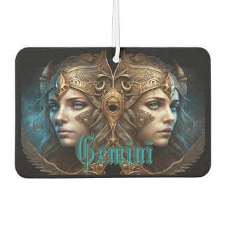Gemini Zodiac Sign Car Air Freshener