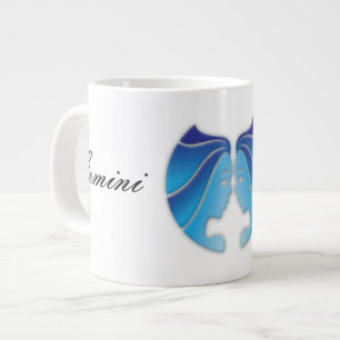 Gemini Zodiac Sign Large Coffee Mug