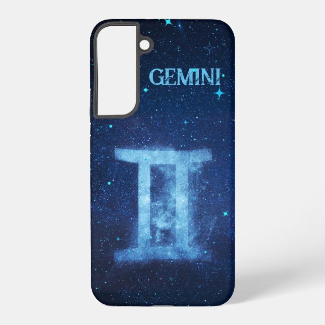 Gemini Zodiac Sign Samsung Galaxy S22+ Case (Back)