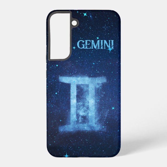 Gemini Zodiac Sign Samsung Galaxy S22+ Case (Back)